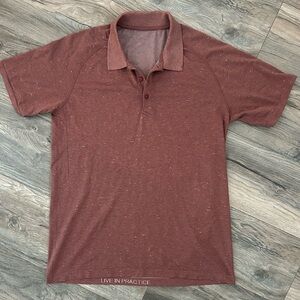 Lululemon men’s athletic polo size large